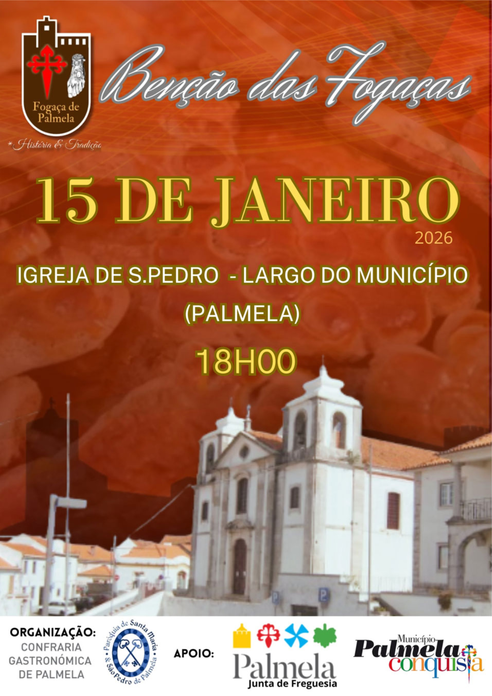 Benção das fogaças – 15 de Janeiro – 18 horas