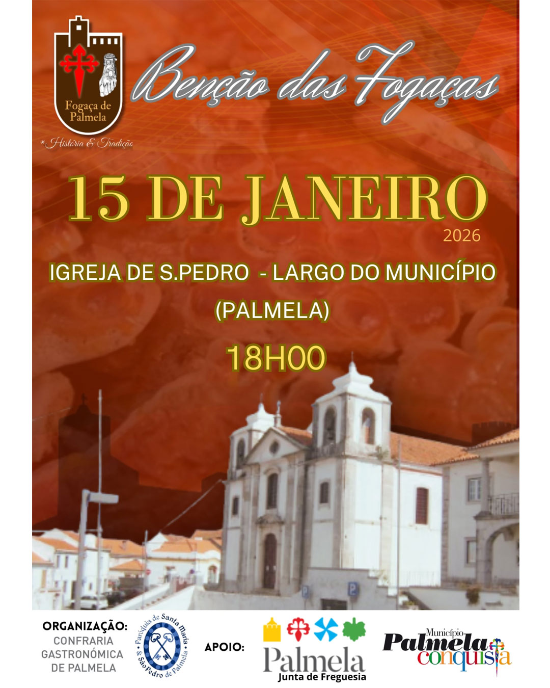 Benção das fogaças – 15 de Janeiro – 18 horas